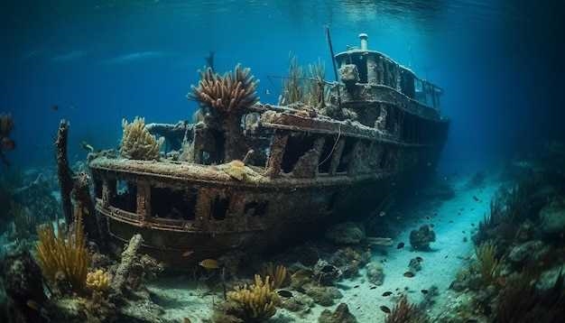 Уникальные объекты подводного мира – достопримечательности и затонувшие корабли